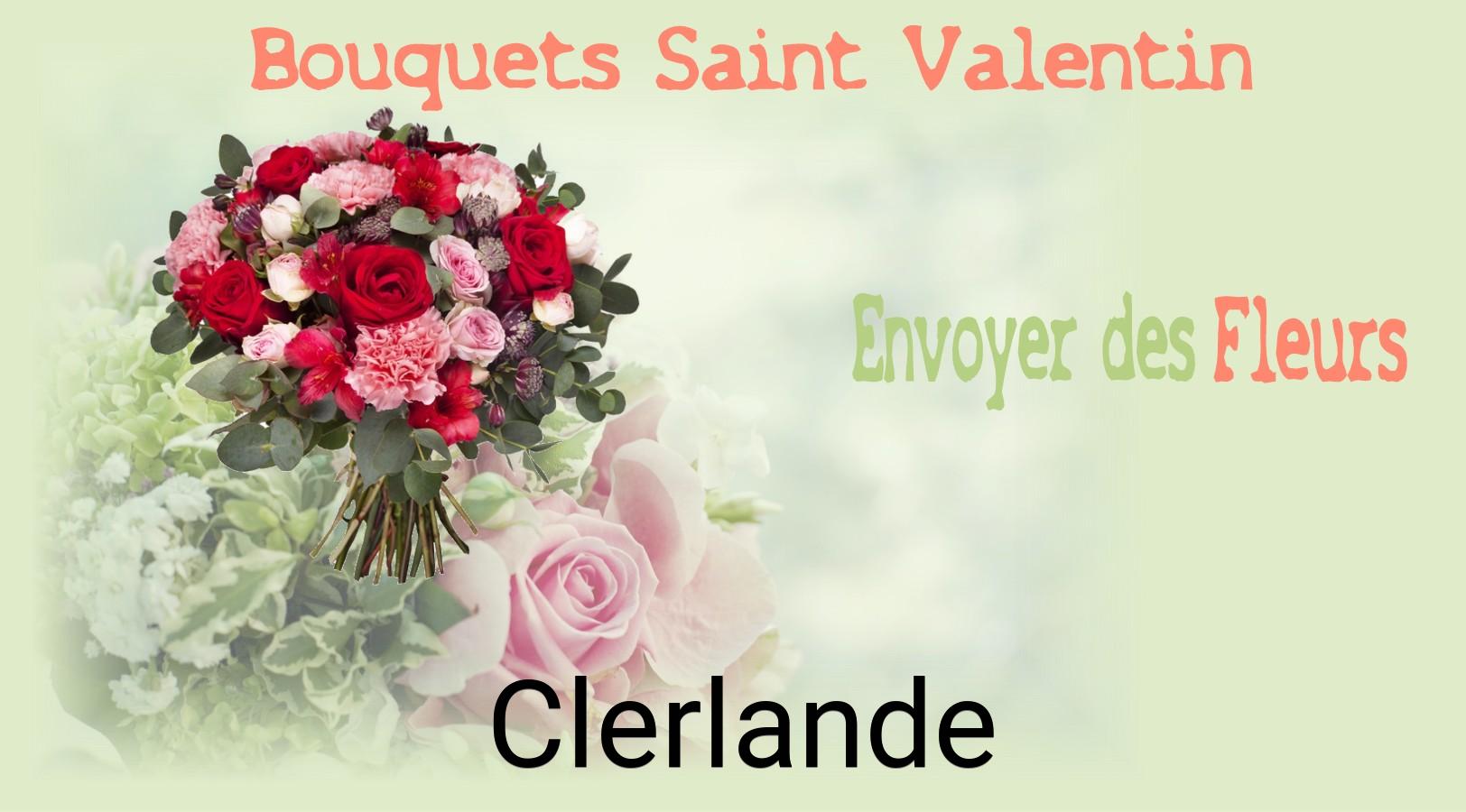 Roses de Saint-Valentin livrées à Clerlande